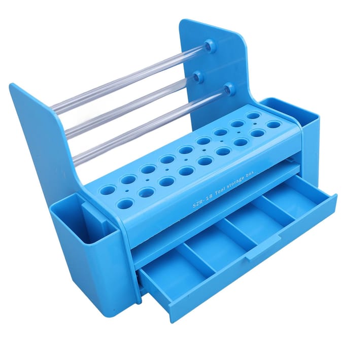 Schroevendraaier Opbergrek Multifunctioneel Grote Capaciteit Plastic Desktop Organizer Houder voor blue