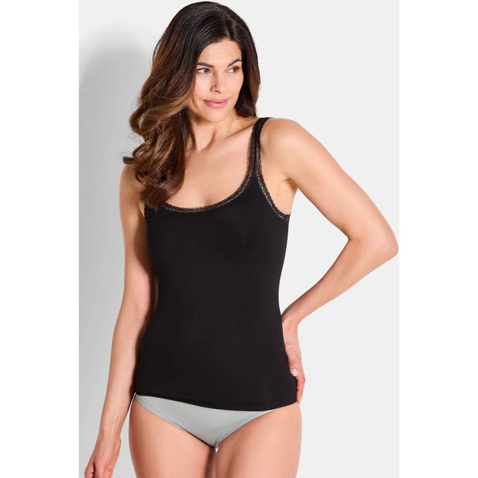 Hemd in een set van 2 - zwart - Gr. 38 van Goldner Fashion