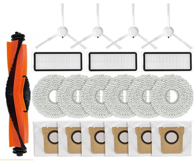 Vervangende accessoires voor de Xiaomi X20+ robotstofzuiger