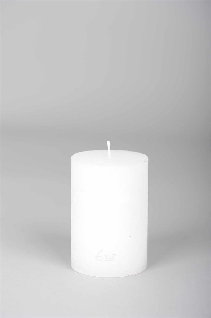 Rasteli Luz Your Senses Stomp Kaars Wit D 10 cm H 13 cm