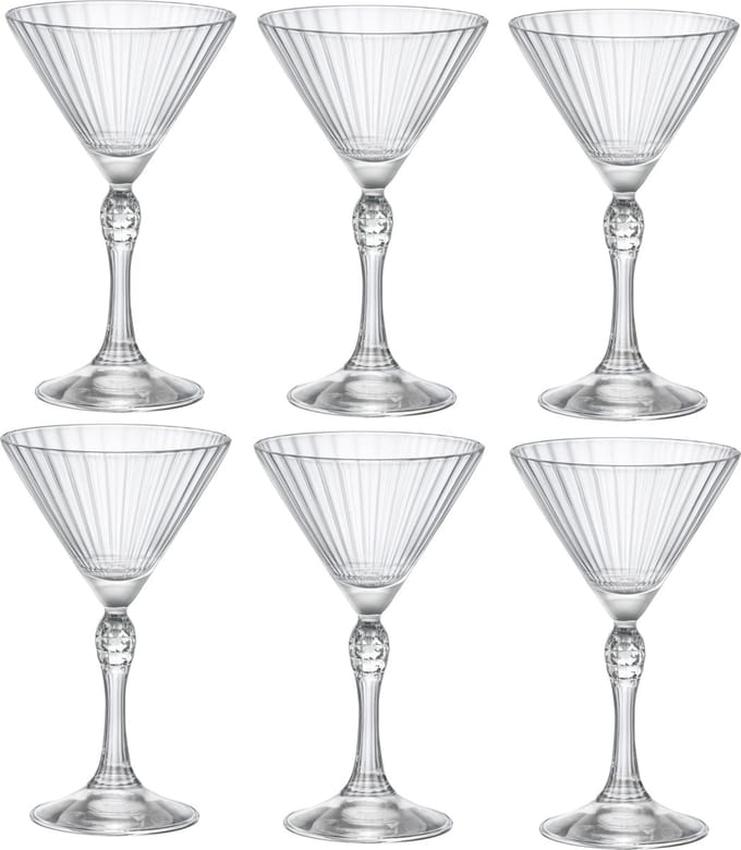 Bormioli America's Martini Small 15.5cl Set 6