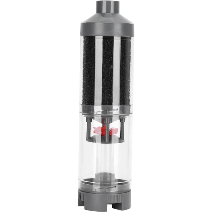 Aquarium UltraStil Ingebouwd Filter Vissentank 3-Traps Multifunctioneel Waterfilter(ZY-Y03 ) gray