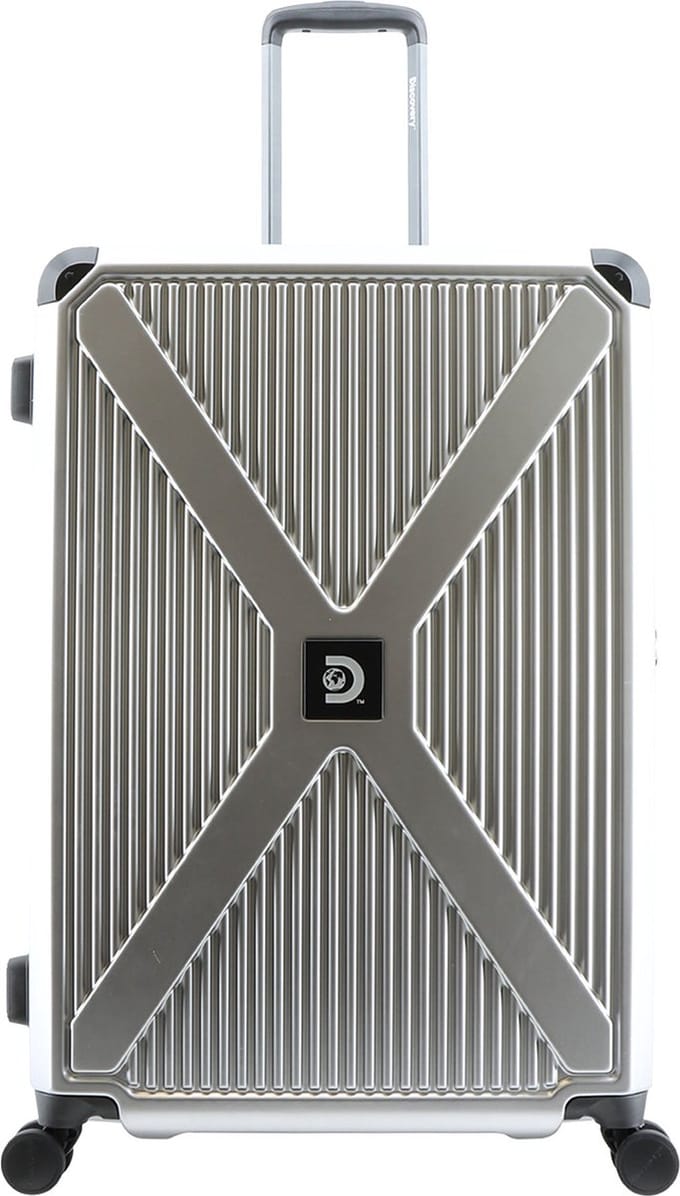 Discovery Crossroad harde koffer / Trolley / Reiskoffer Medium | Zilver - Zilver / Medium