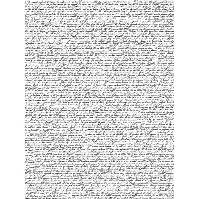 Décopatch papier "Schrift"