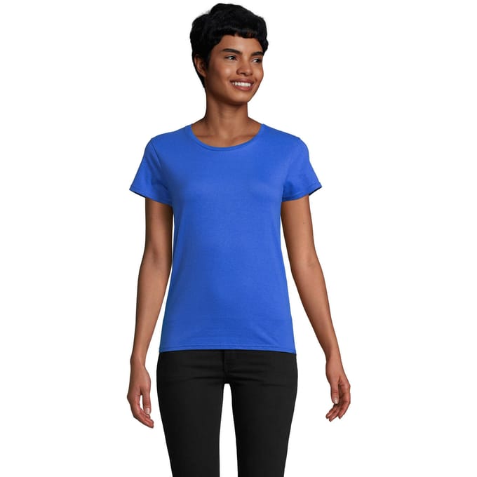 SOLS Dames/Dames Pioneer T-Shirt (Koningsblauw)