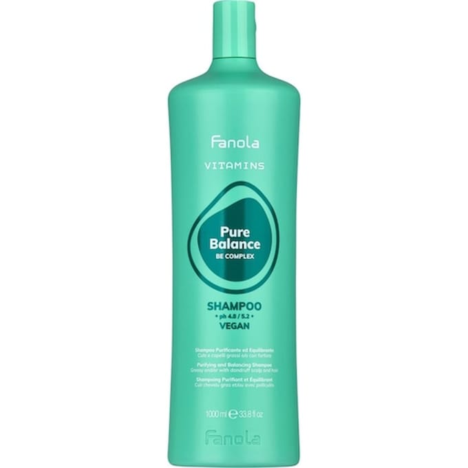 Fanola Vitamins Pure Balance Be Complex Shampoo Basic Dames 1000 ml