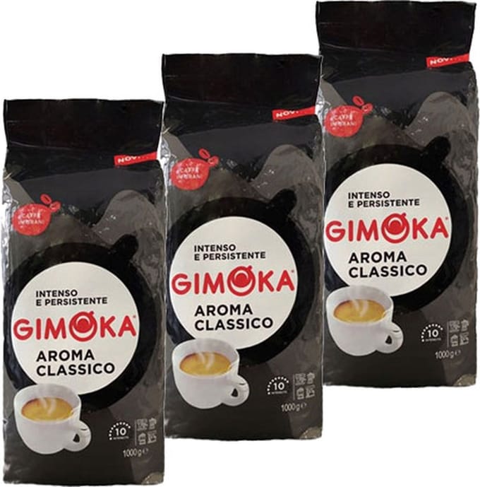 Gimoka Aroma CLassico - koffiebonen - 3 x 1 kilo