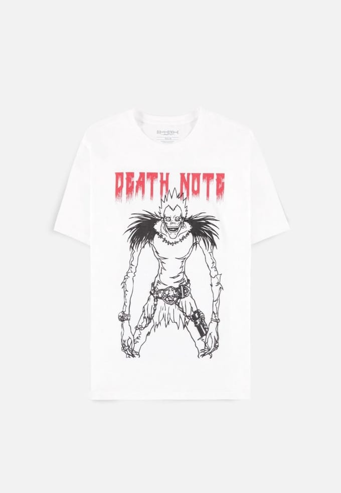Death Note - The Greatest Writer In The World Heren T-shirt - XL - Wit