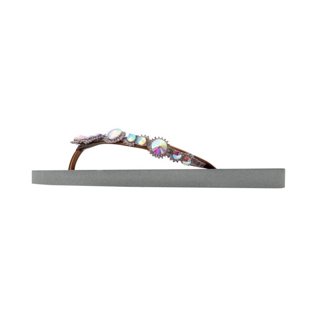 Uzurii | Teenslippers | Dames | Zilver | Maat 35/36