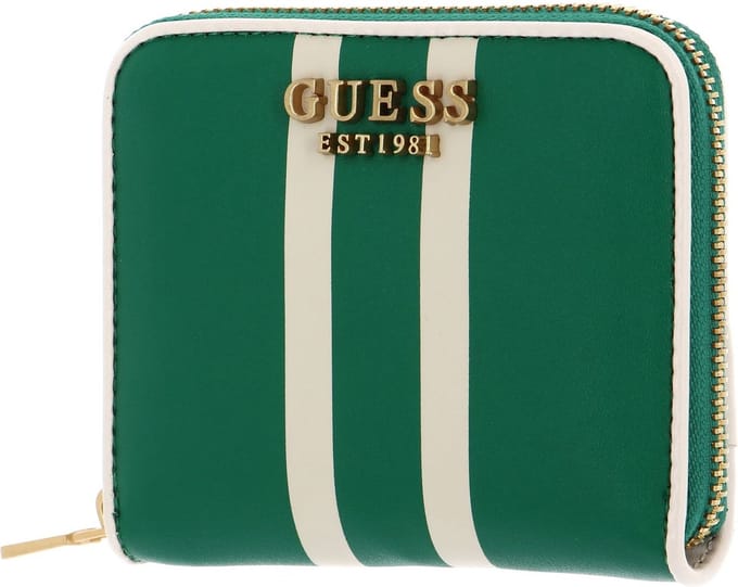 GUESS Portemonnee Mildred Small Zip Around Wallet Green Groene