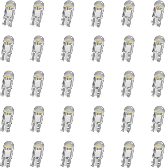 LED-lampen - Autolampen - Interieurverlichting - Helder Wit Licht - 30 stuks - Wit