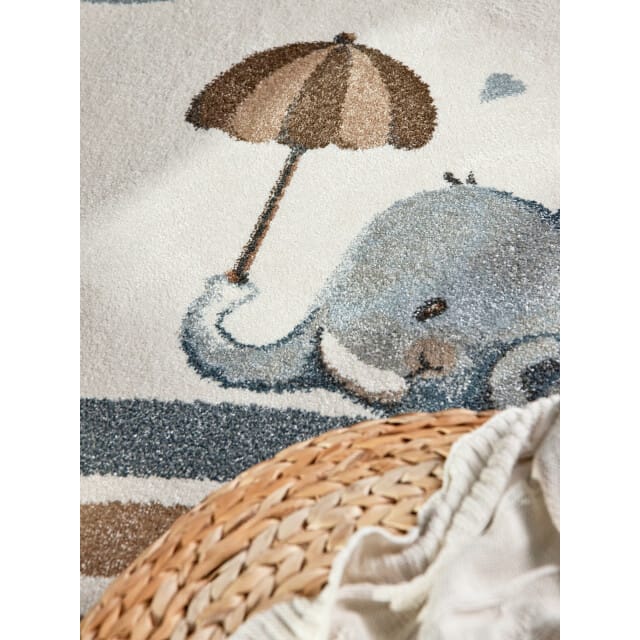 Villeroy & Boch Boho kids kinder vloerkleed olifant rainy party