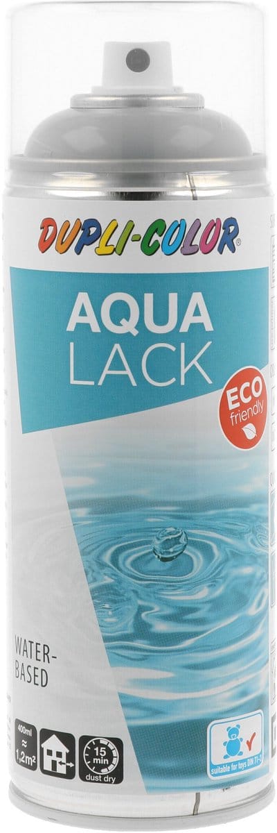 DupliColor Aqua Eco+ RAL7001 Hoogglans Spuitbus 350ml