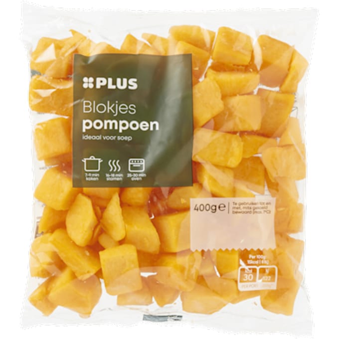Pompoenblokjes