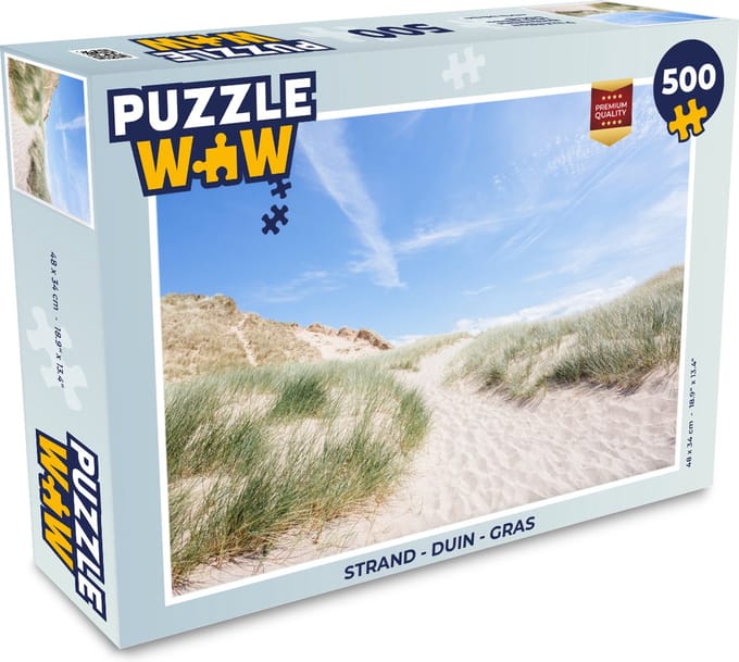 Puzzel Strand - Duin - Gras - Legpuzzel - Puzzel 500 stukjes