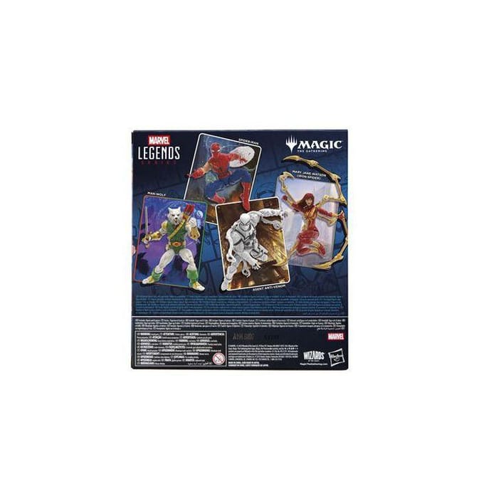 Hasbro Marvel Legends Magic: The Gathering Action Figure Battle-Damaged Spider-Man (plus Exclusive Foil Card) 15 cm Action Figuur