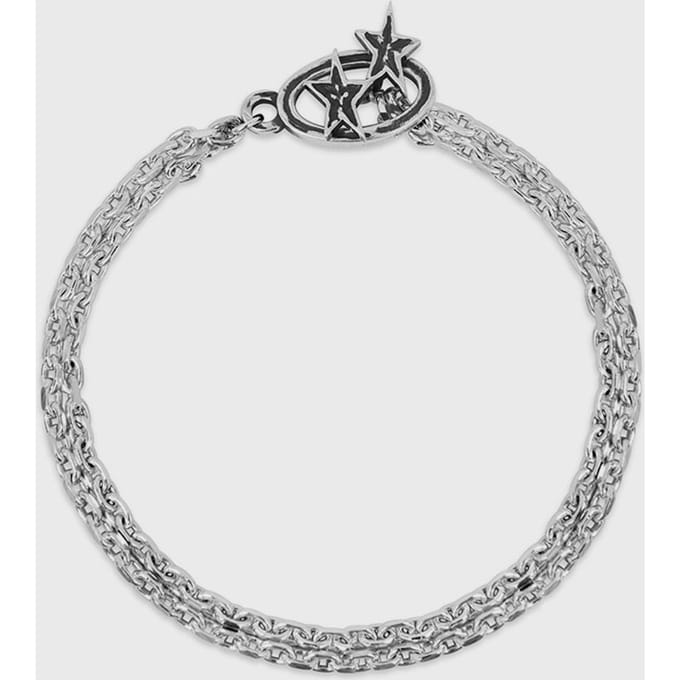 Icon Double Chain Bracelet