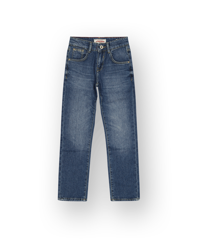 Vingino Boys Bruno Jeans Mid Blue Stone Größe: 9 | Jeans Outlet | kids | Blau