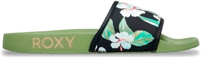 Roxy Slippy Iv Slippers Groen EU 36 Vrouw