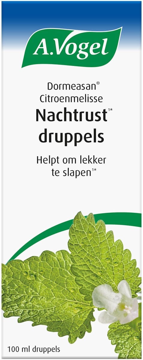 A.Vogel Dormeasan Citroenmelisse Nachtrust druppels - Helpt om lekker te slapen - 100 ml
