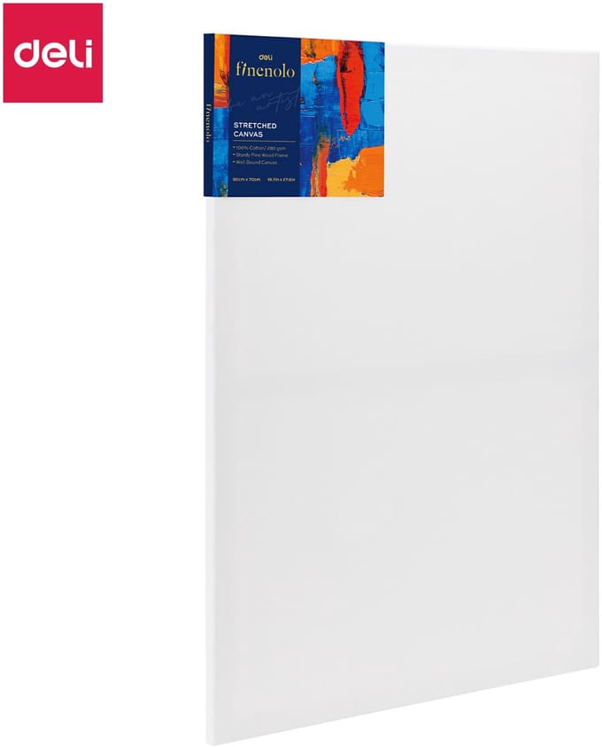 FINENOLO opgespannen Canvas Deli – 50 × 70 cm