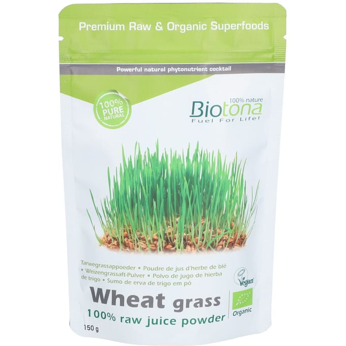 Biotona Wheat Grass Raw Bio 150 gr