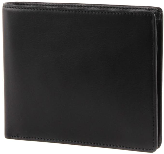 Esquire Leren Portemonnee Logo Left - Hander Wallet Black Zwart