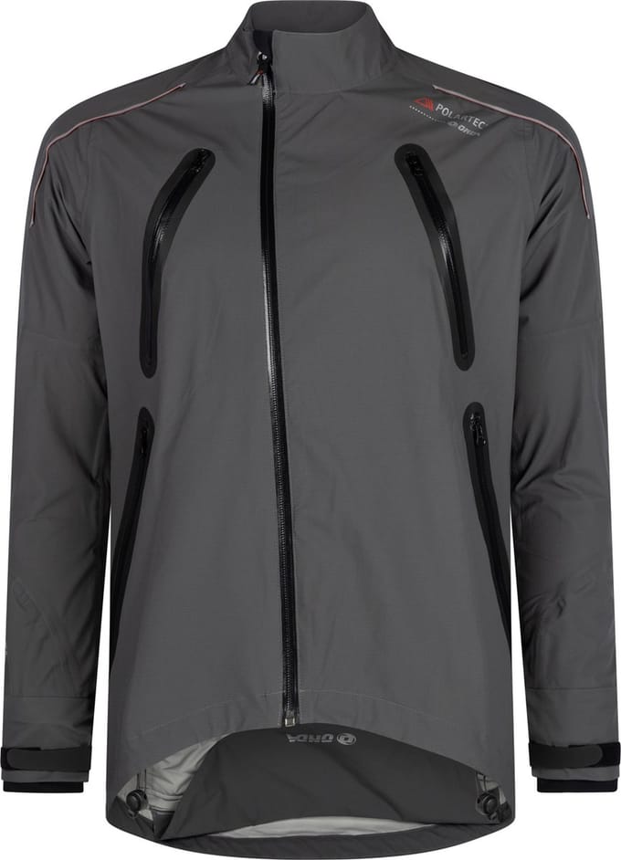 ONDA Fietsjack wind- en waterdicht unisex Grijs - Polartec - S