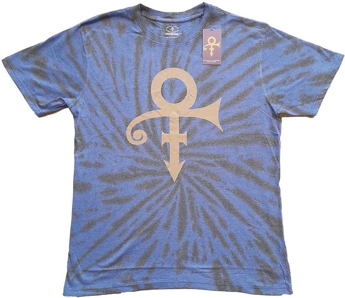 Prince - Gold Symbol Heren T-shirt - M - Paars