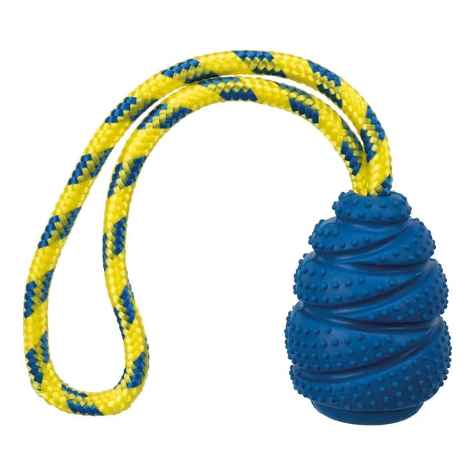 Voor honden - drijvende touwtjumper in natuurrubber Trixie