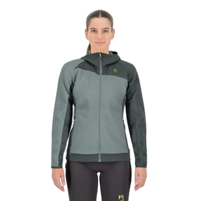 Fleece met capuchon en volledige rits voor dames Karpos Averau