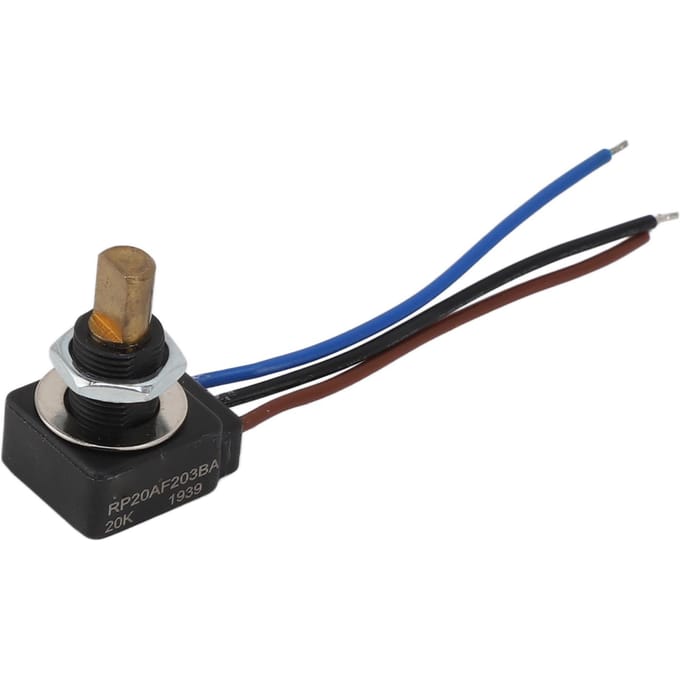 Lineaire Taper Instelbare Weerstand IP65 Waterdicht 0.25W Nominaal Vermogen 320 graden Rotatiehoek Roterend