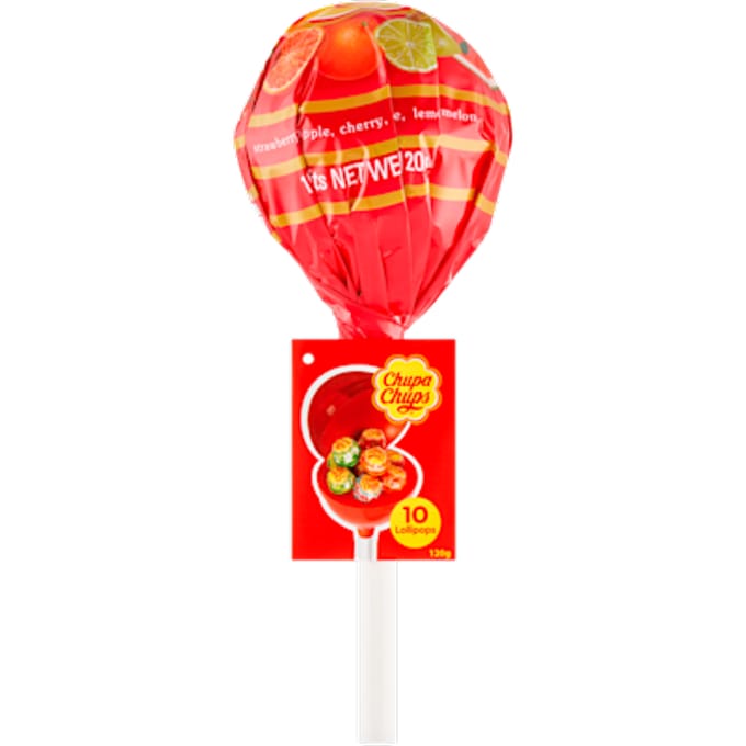 Chupa Chups Mini Megachups - Snoep - 1x10stuks
