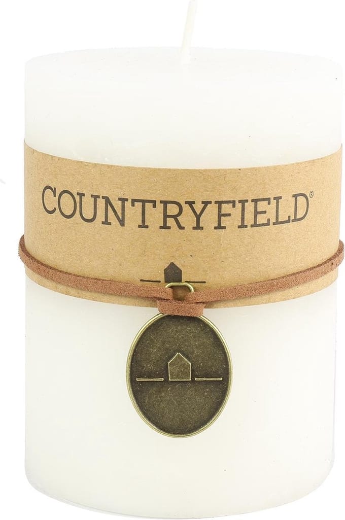 Countryfield Stompkaars Wit Ø7 cm | Hoogte 7,2 cm