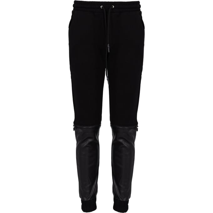 Les Hommes broek Jogshort Mannen zwart
