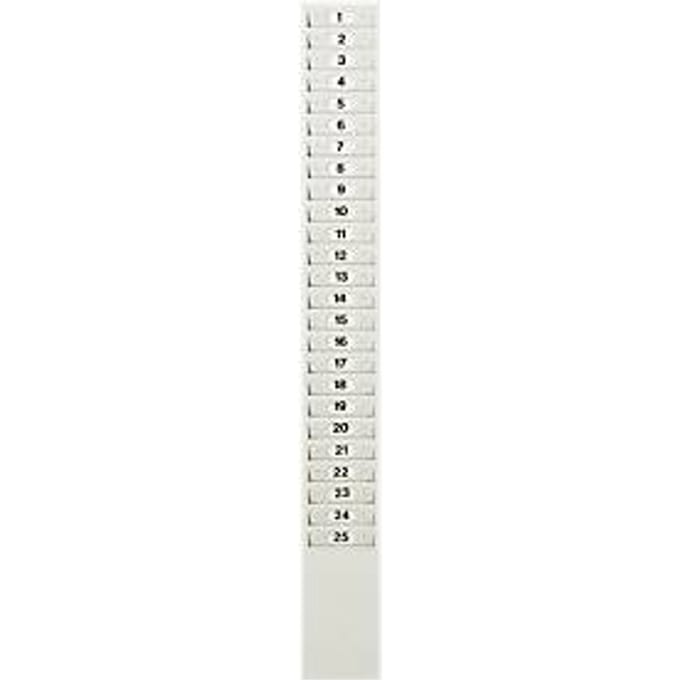 Kaartenhouder voor 25 week-/maandkaarten