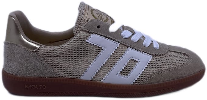 BACK70 Ghost Sneakers - Textiel - Dames - Beige - Maat 40