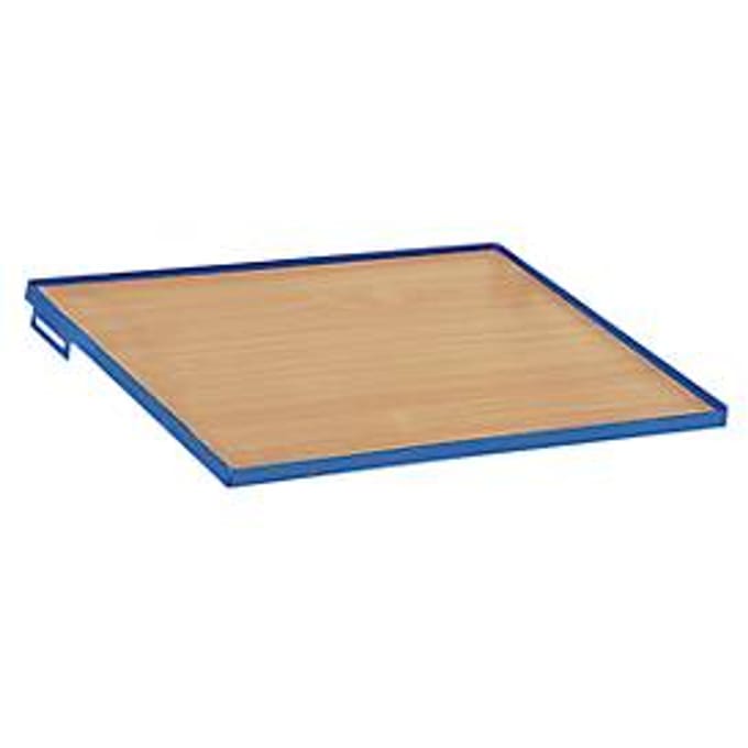 Houten legbord voor Euro-containerwagen, 1240 x 620 mm