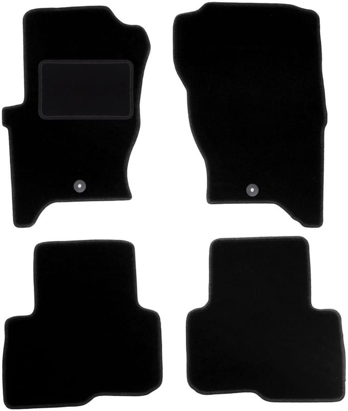 Zwarte veloursmatten voor: Land Rover Discovery III SUV (2004-2011)