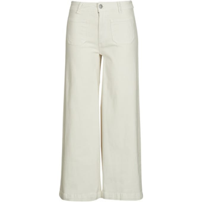 Pepe jeans  Flared/Bootcut HIGH RISE WIDE CROP TANIA POCKET
