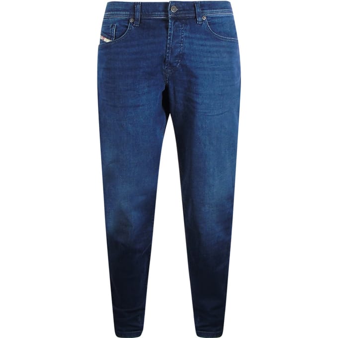 Diesel 2023 D-finitive Donkerblauwe Denim Broek