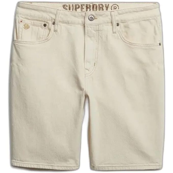Superdry - Vintage Straight Shorts - Heren - Jeans shorts