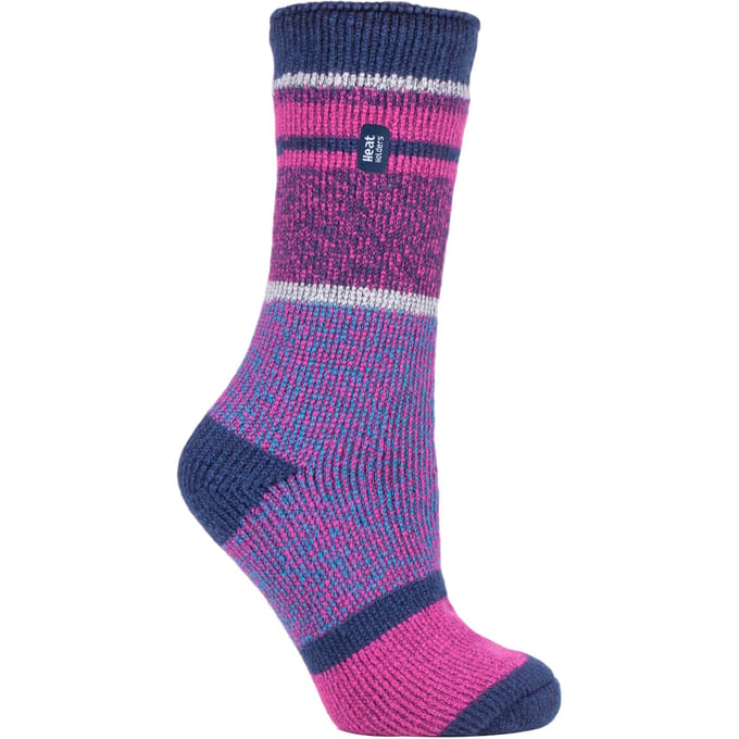 Heat Holders - Dames 2.3 tog thermo wintersokken - Ad Paars / Roze