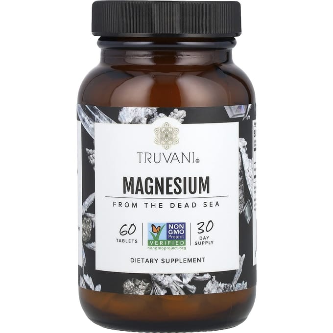 Truvani, Magnésium, 400 mg, 60 comprimés (200 mg par comprimé)