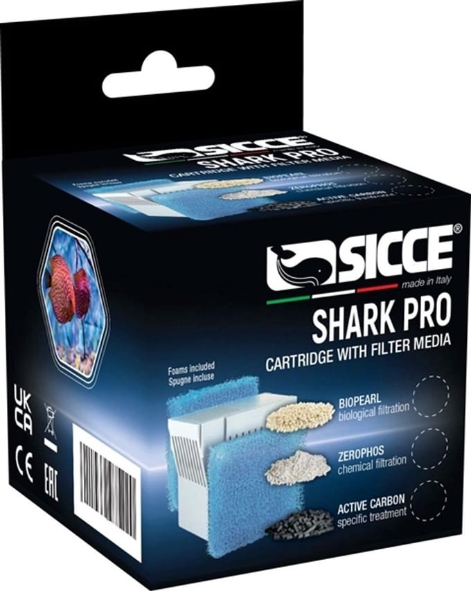 Sicce Shark Pro Hyperbio Pearl + Sponge 20 PPI