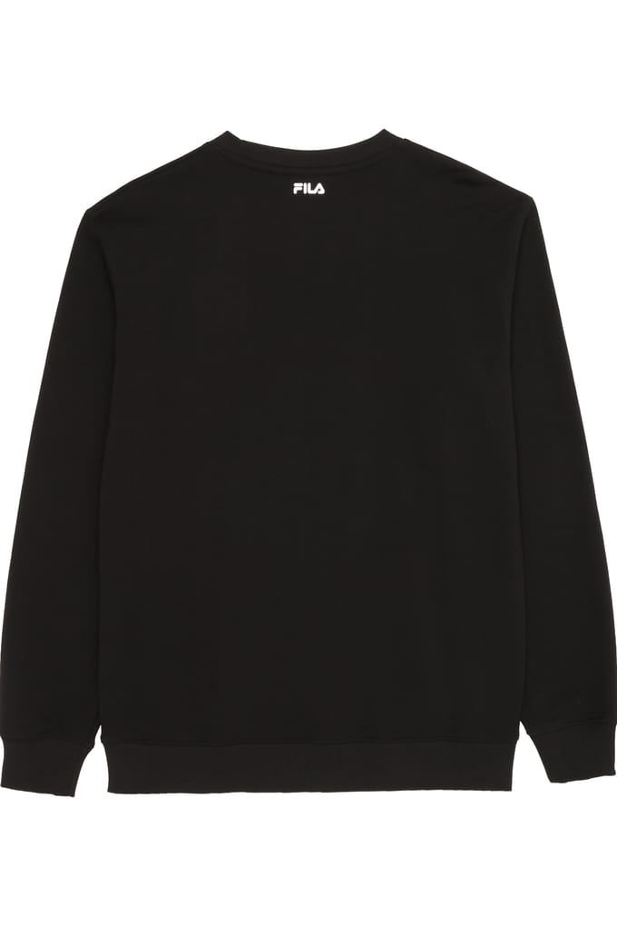 FILA Silon Crew Sweat Black Taglia: S | Maglioni a maglia Outlet | Uomo | Nero