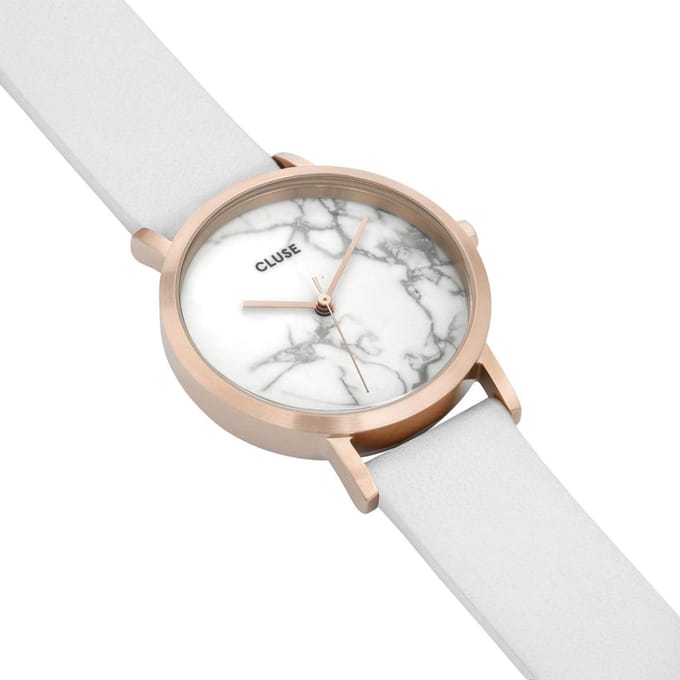 Horloge CLUSE CL40110. Kwarts, Kleur wit. Vrouw. white