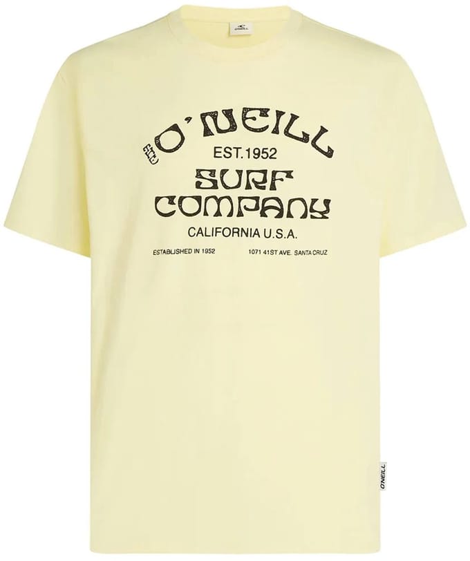 O´neill Muir T-shirt Met Korte Mouwen Geel M Man