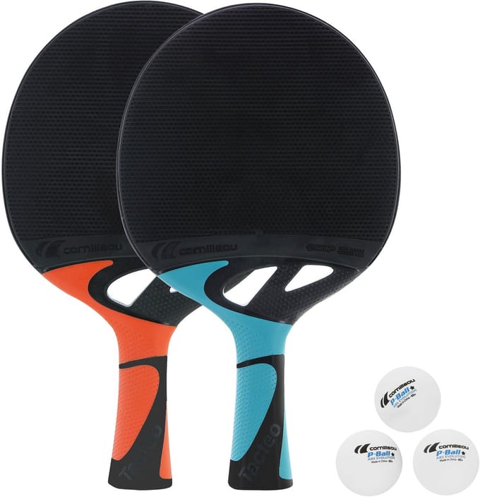 Cornilleau Tacteo Pack Duo 2 bats en 3 ballen