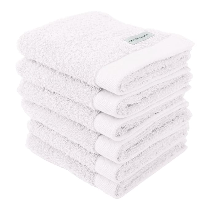 Tom Tailor Gastendoekje Color Bath Guest Towel Een maat, 30x50 Set van 6